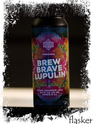 Raduga - Brew Brave LUPULIN DDH NEIPA 500 ml (банка)