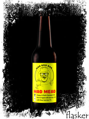 MadBroBar Mad Mead Metheglin 15% 330ml