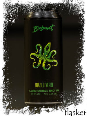 BIRBANT DIABLO VERDE (Sabro Double Hazy IPA)  500ml (банка)