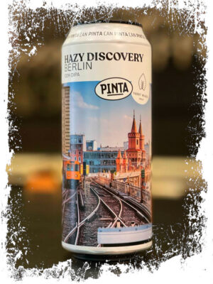 PINTA Hazy Discovery Berlin (DDH Double IPA) 8.5% 500 ml (банка)