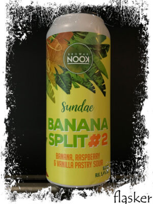 Browar Nook - BANANA SPLIT SUNDEA 2, Fruit Pastry sour, alk. 5,4 % 500ml (банка)