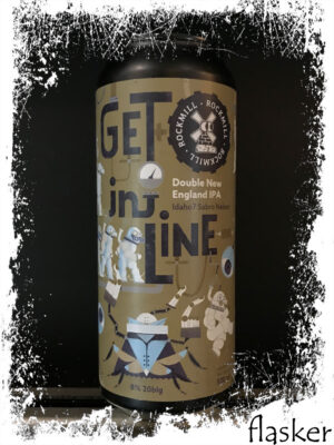 Browar RockMill - GET IN LINE, Double NEIPA, 8% 500ml (банка)