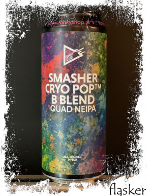 Funky Fluid - SMASHER: CRYO POP B, Blend Quad IPA, 11% 500 ml (банка)