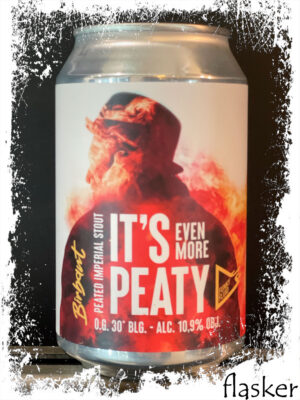 Birbant & Funky Fluid - IT'S EVEN MORE PEATY, Peated Imperial Stout 10,9% 0,33l (банка)