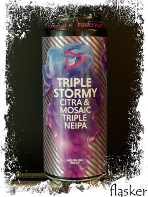 Funky Fluid - TRIPLE STORMY, Citra&Mosaic Triple NEIPA, 9% 500 ml (банка)
