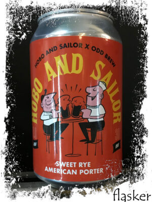 Odd Brew -Hobo & Sailor (Sweet Rye American Porter) 0.33l (банка)