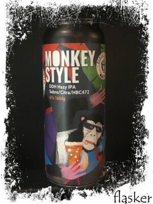 RockMill & Biała Małpa Multitap - MONKEY STYLE, DDH Hazy IPA, 6% 500ml (банка)