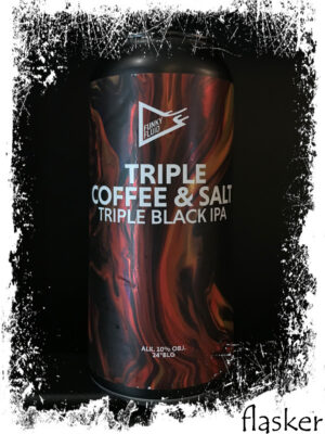 Funky Fluid - TRIPLE COFFEE & SALT, Triple Black IPA, 10%, 0,5л (банка)