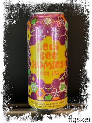 Deschutes / Stone - Let's Bee Homies Hazy IPA  7.5% 473ml (банка)