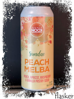 Nook - Sundae: Peach Melba  Pastry Sour 5% 500ml (банка)