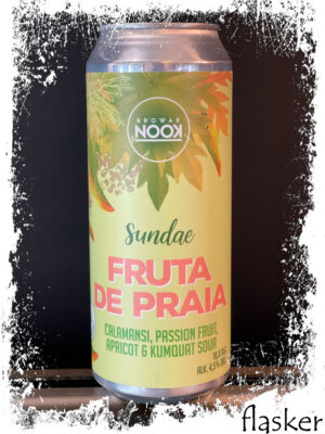 Nook - Sundae: Fruta De Praia, Calamansi, Passion Fruit, Apricot & Kumqat Sour, 4,5% 500ml (банка)
