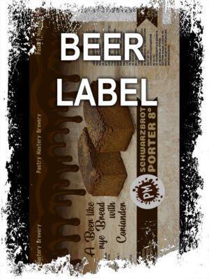 Beerlabel:  PM Schwarzbrot Porter (5 одиниць одного виду)