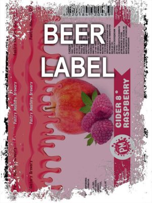 Beerlabel: PM Cider Raspberry (5 одиниць одного виду)