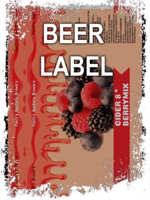Beerlabel: PM Cider BerryMix (5 одиниць одного виду)