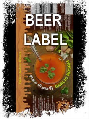 Beerlabel:  PM Garlic Rasam (5 одиниць одного виду)