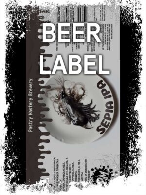 Beerlabel:  PM Sepia IPA (5 одиниць одного виду)