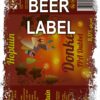 Beerlabel: Hoptuin Donker IPA Dubbel 8 (5 одиниць одного виду)