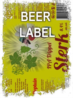 Beerlabel: Hoptuin Sterk IPA Trippel  (5 одиниць одного виду)