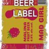 Beerlabel: Mad Girl  Malina 6 (5 одиниць одного виду)