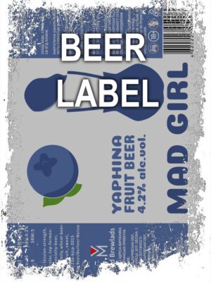 Beerlabel: Mad Girl Yaphina (5 одиниць одного виду)