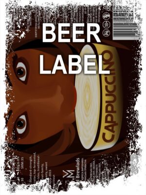 Beerlabel: Cappuccino {half of eyebrows} (5 одиниць одного виду)