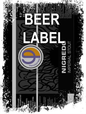 Beerlabel:  Philosopher Nigredo (5 одиниць одного виду)