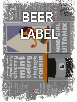 Beerlabel: Mad Girl Vitamix (5 одиниць одного виду)