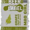 Beerlabel: Mad Girl Grape 4 (5 одиниць одного виду)