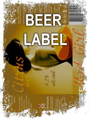 Beerlabel: Mad Girl Citrus 4 (5 одиниць одного виду)