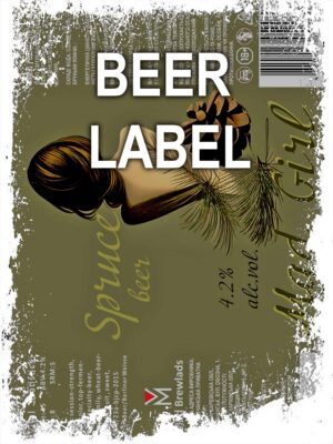 Beerlabel: Mad Girl Spruce 4 (5 одиниць одного виду)