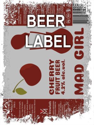Beerlabel: Mad Girl Cherry  (5 одиниць одного виду)