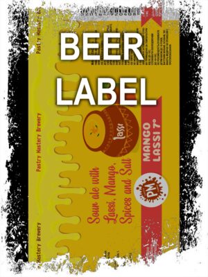 Beerlabel:  PM Mango Lassi 7 (5 одиниць одного виду)