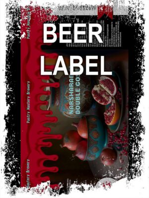 Beerlabel:  PM Narsharab Fruit Beer 8(5 одиниць одного виду)