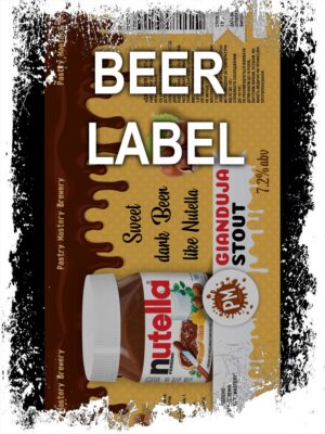 Beerlabel:  PM Gianduja Stout 7 (5 одиниць одного виду)