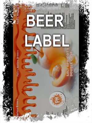 Beerlabel:  PM Salt Apricot (5 одиниць одного виду)