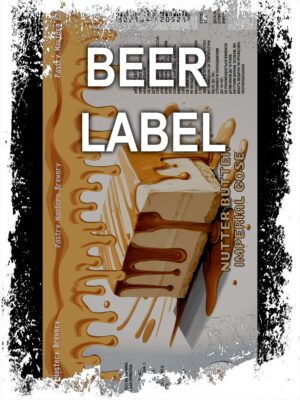 Beerlabel:  PM Nutter Butter (5 одиниць одного виду)