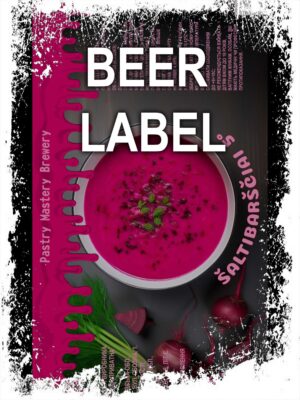 Beerlabel:  PM Saltibarsciai (5 одиниць одного виду)
