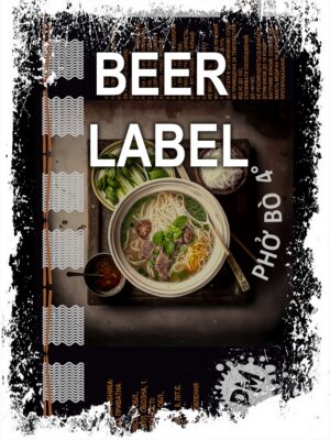 Beerlabel:  PM Pho Bo (v3) (5 одиниць одного виду)