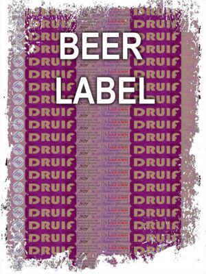 Collerette: pH Druif - Аркуш А4 (нерозрізані  кольєретки, 21шт)