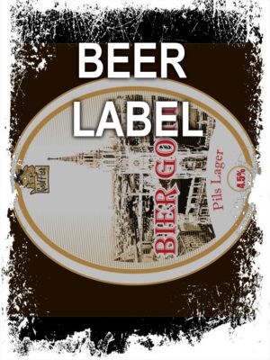 Beerlabel: GoldFish Bier Gott (5 одиниць одного виду)