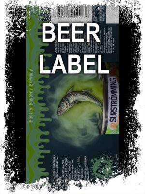 Beerlabel (#150523): PM Surstromming (5 одиниць одного виду)