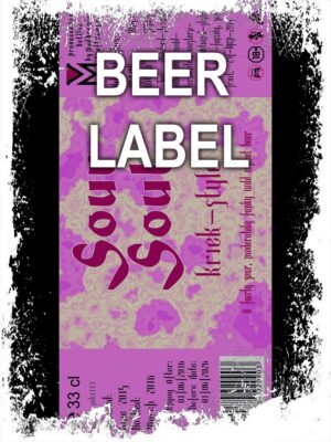 Beerlabel (#250523): Sour Soul (5 одиниць одного виду)