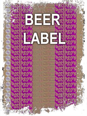 Collerette: pH Bretberry - Аркуш А4 (нерозрізані  кольєретки, 21шт)