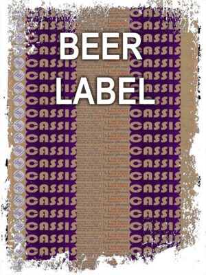 Collerette: pH Cassis- Аркуш А4 (нерозрізані  кольєретки, 21шт)