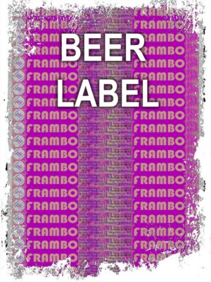 Collerette: pH Frambo - Аркуш А4 (нерозрізані  кольєретки, 21шт)