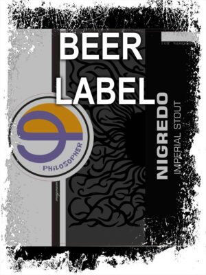 Beerlabel: Philosopher Nigredo (5 одиниць одного виду)