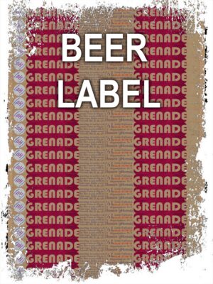 Collerette: pH Grenade - Аркуш А4 (нерозрізані  кольєретки, 21шт)