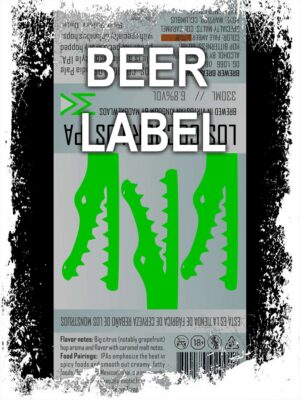 Beerlabel (#250523): Los Cocodrilos (5 одиниць одного виду)