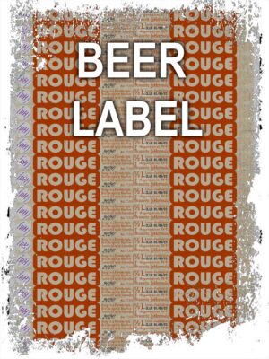 Collerette: pH Rouge - Аркуш А4 (нерозрізані  кольєретки, 21шт)