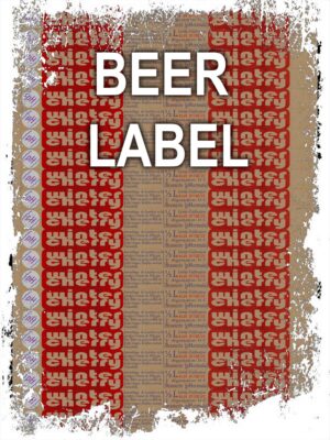 Collerette: pH Winter Cherry - Аркуш А4 (нерозрізані  кольєретки, 21шт)